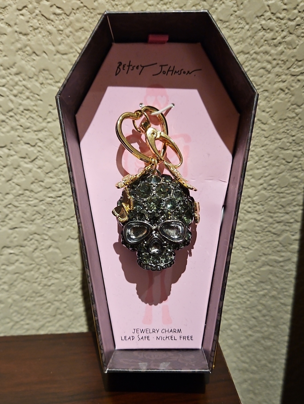Betsey Johnson Skull Jewelry Charm